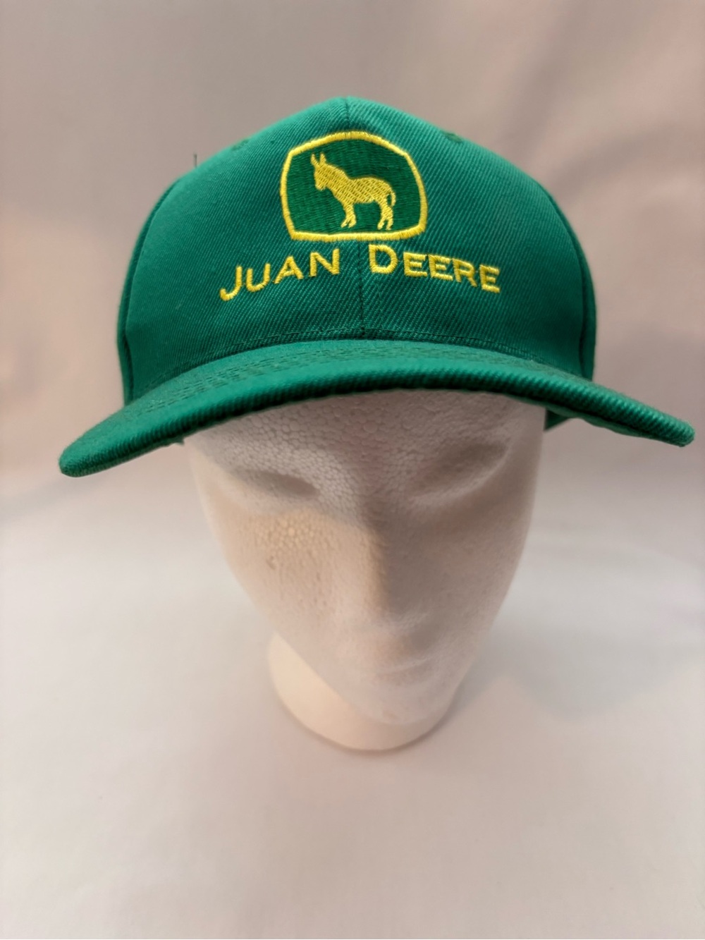 Juan Deere baseball cap with Velcro backing